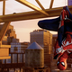 Spider-Man having a heated conversation with Jameson.